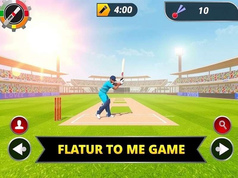 Power Cricket India Game Screenshot